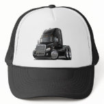 Freightliner Cascadia Black Truck Trucker Hat
