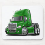Freightliner Cascadia Green Truck mousepads