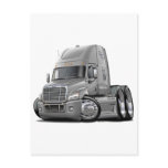 Freightliner Cascadia Silver Truck postcards