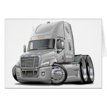 Freightliner Cascadia White Truck cards