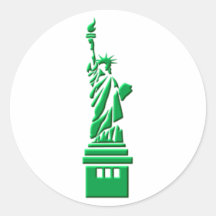 Freiheitsstatue statue liberty aufkleber