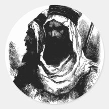 Fremen Round Stickers