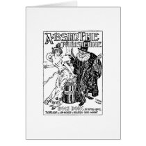 French Ad for Absinthe Cards