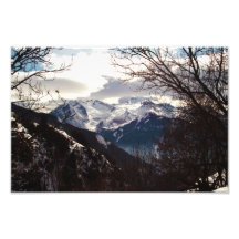 French Alps Photographic Print