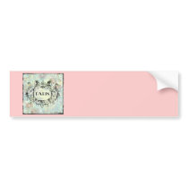 French Antique Style Rococo Design & Pink Roses