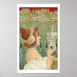 French Art Nouveau Poster "Laurier Objets d'Art"