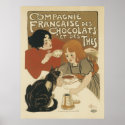 French Art Nouveau Posters - Chocolate posters
