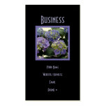 French Baby Blue Hydrangeas Business Card Templates