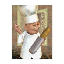 French Bakery Postcard