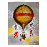 French Balloon Greeting Card