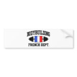 French Bodybuilder Bumper Stickers