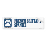 French Brittany Spaniel Blue bumper stickers