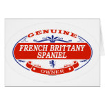 French Brittany Spaniel  cards