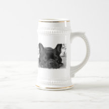 French Bulldog Beer Stein Coffee Mug