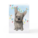French Bulldog (Buff) Christmas cards