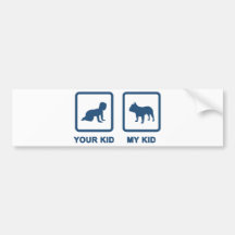 French Bulldog Bumper Stickers