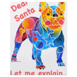 French Bulldog Christmas flyers