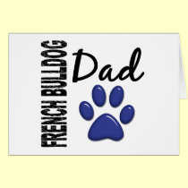 French Bulldog Dad 2 cards