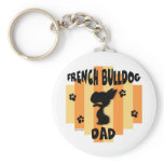 French Bulldog Dad Keychain