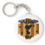 French Bulldog Dad Keychain
