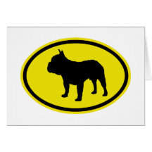 French Bulldog Greeting Card