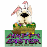 French Bulldog Happy Easter Sculpture photo sculptures