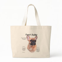 French Bulldog History Design Bag