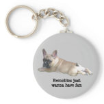 French Bulldog Keychain