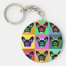 French bulldog keychain