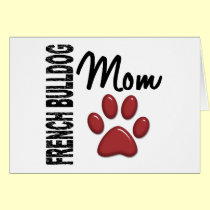 French Bulldog Mum 2 cards