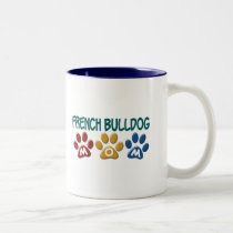 FRENCH BULLDOG Mum Paw Print 1 mugs