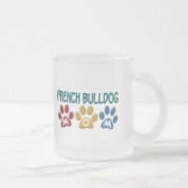 FRENCH BULLDOG Mum Paw Print 1 mugs