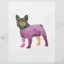 French Bulldog Patchwork Pet Flyer