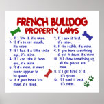 FRENCH BULLDOG PL2 POSTERS