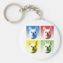 French Bulldog Pop Keychain