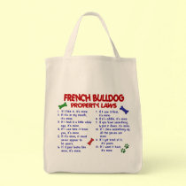 FRENCH BULLDOG Property Laws 2 bags