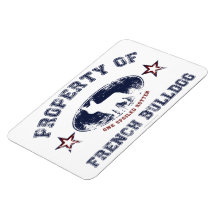French Bulldog Rectangle Magnet