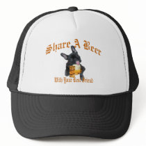 French Bulldog Shares A Beer