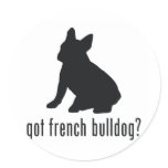 French Bulldog stickers