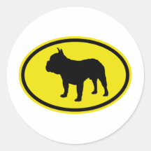 French Bulldog Stickers