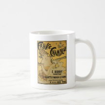French Champagne Mugs