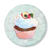 French Chocolate Cupcake Victorian Style