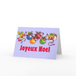 French Christmas Birds cards