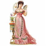 FRENCH CHRISTMAS ORNAMENTS - VICTORIAN BEAUTIES photo sculptures