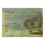French Crown Parchment Business Cards