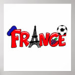 French culture football fans gifts posters