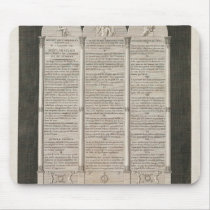 French Declaration of the Rights of Man mousepads