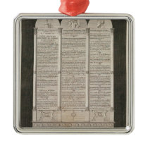 French Declaration of the Rights of Man ornaments