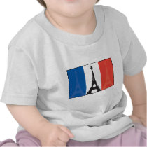 French Flag and Eiffel Tower