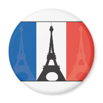 French Flag and Eiffel Tower